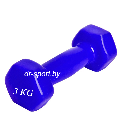 Гантель виниловая 3 кг. AR-8